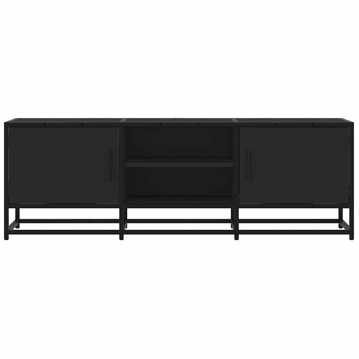 Tv-Bänk 120X35X41 Cm Konstruerat Trä Och Metall