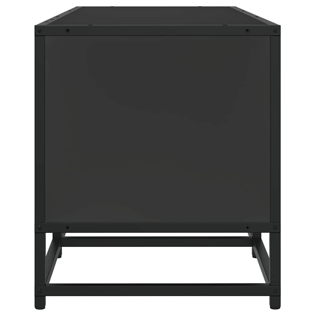 Tv-Bänk 120X35X41 Cm Konstruerat Trä Och Metall