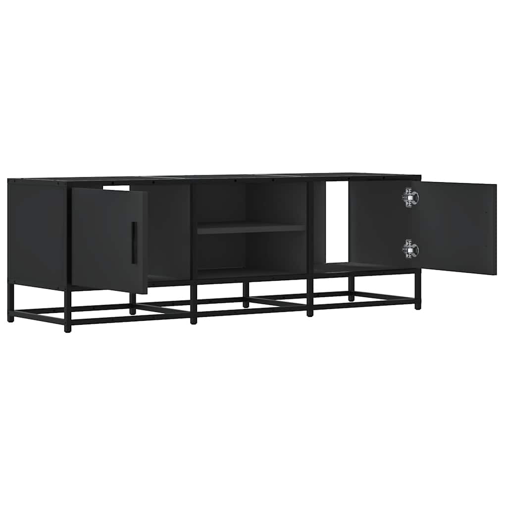Tv-Bänk 120X35X41 Cm Konstruerat Trä Och Metall