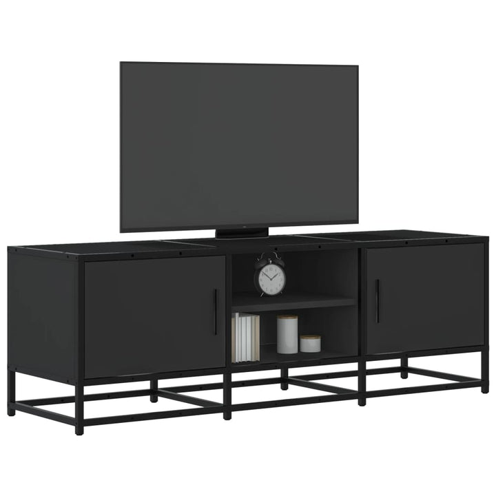 Tv-Bänk 120X35X41 Cm Konstruerat Trä Och Metall