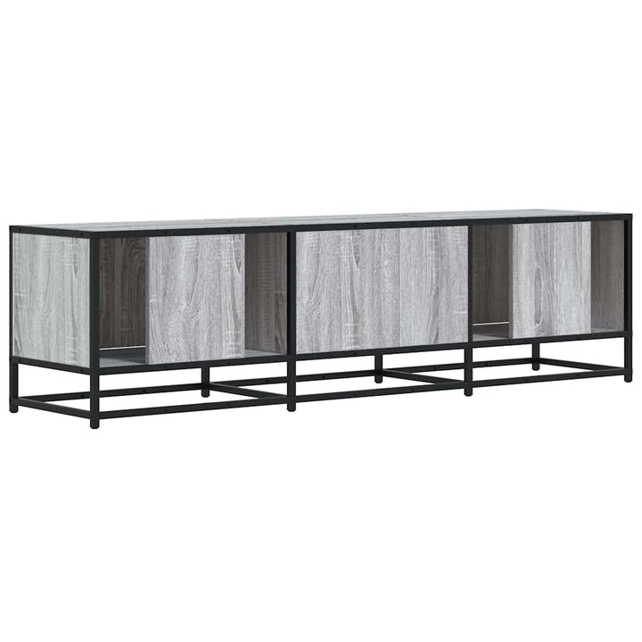 Tv-Bänk 150X35X41 Cm Konstruerat Trä Och Metall