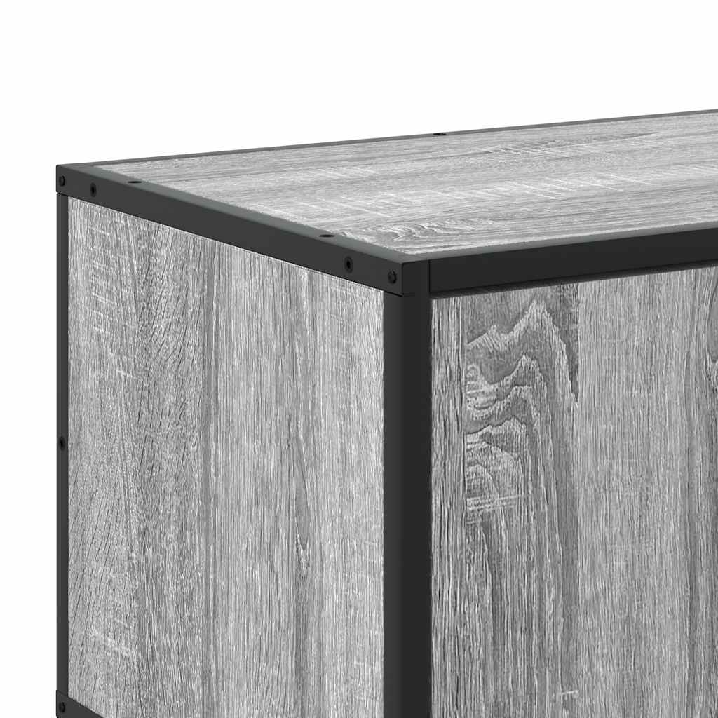 Tv-Bänk 150X35X41 Cm Konstruerat Trä Och Metall