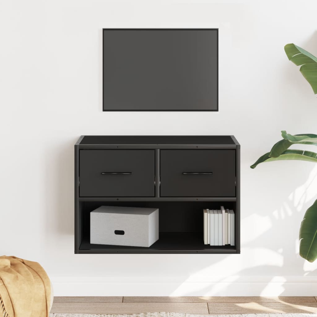 Tv-Bänk 80X31X39,5 Cm Konstruerat Trä Och Metall