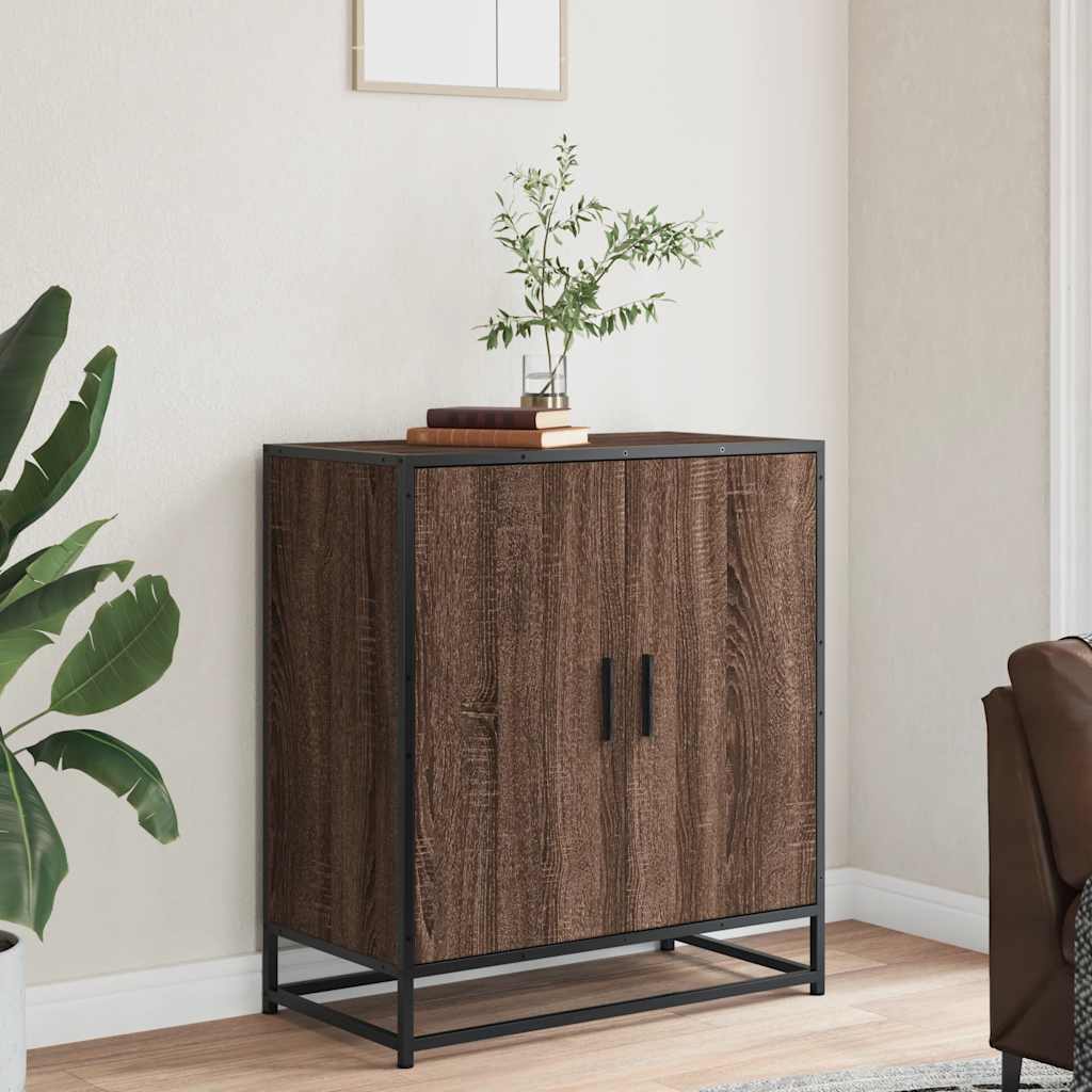 Skänk 68X35X76 Cm Konstruerat Trä Och Metall