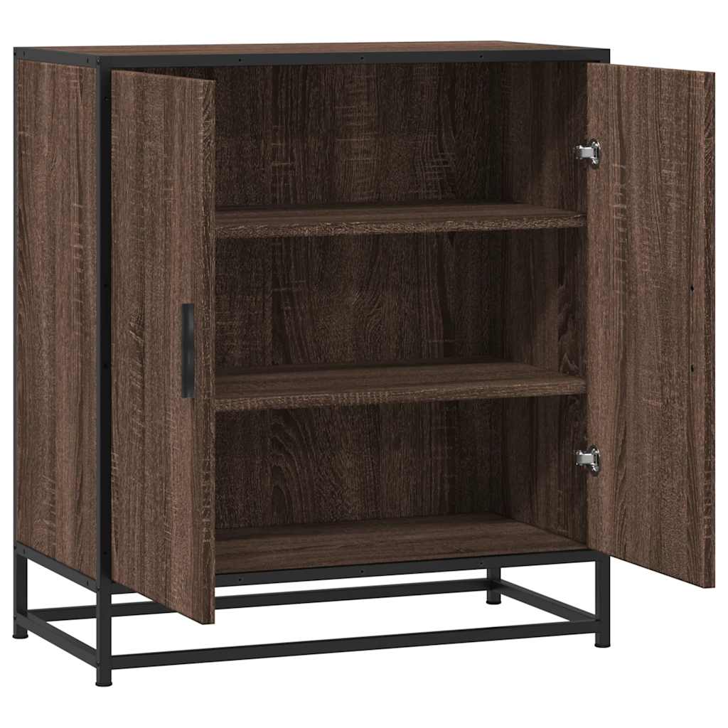 Skänk 68X35X76 Cm Konstruerat Trä Och Metall