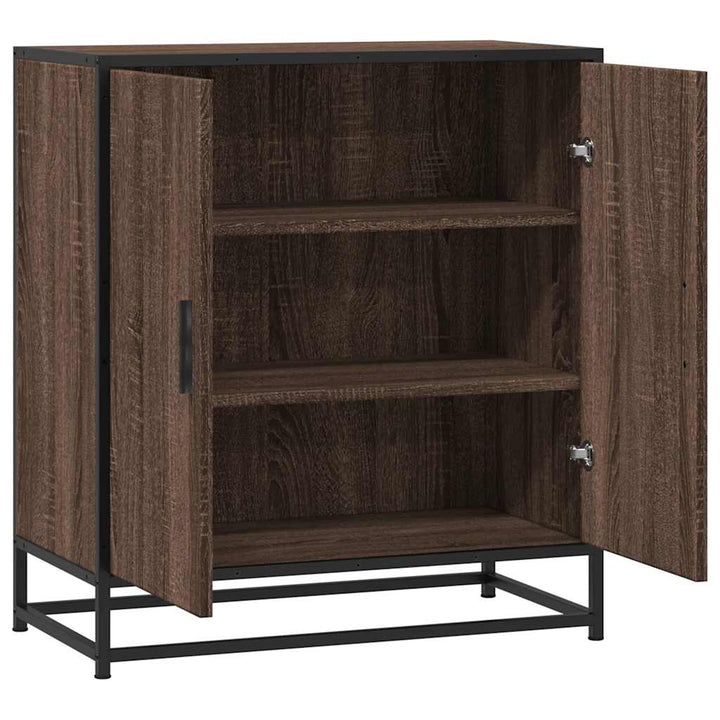 Skänk 68X35X76 Cm Konstruerat Trä Och Metall