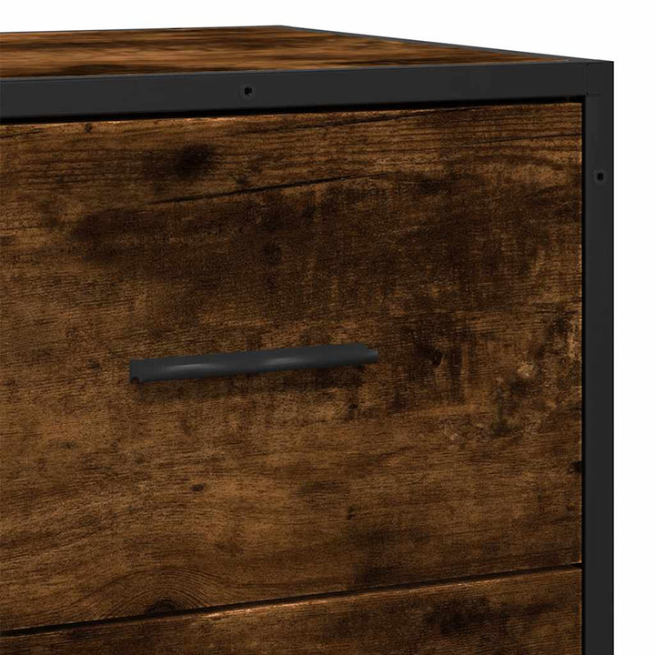 Skänk 68X35X76 Cm Konstruerat Trä Och Metall