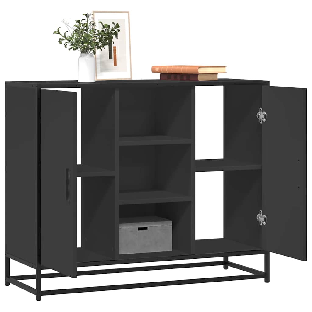 Skänk -Ek 92X35X76 Cm Konstruerat Trä