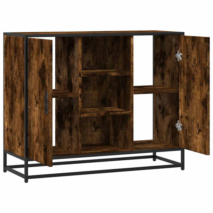 Skänk -Ek 92X35X76 Cm Konstruerat Trä