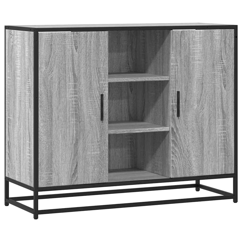 Skänk -Ek 92X35X76 Cm Konstruerat Trä