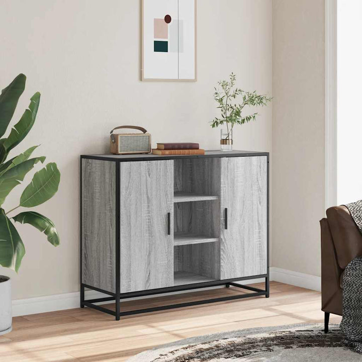 Skänk -Ek 92X35X76 Cm Konstruerat Trä