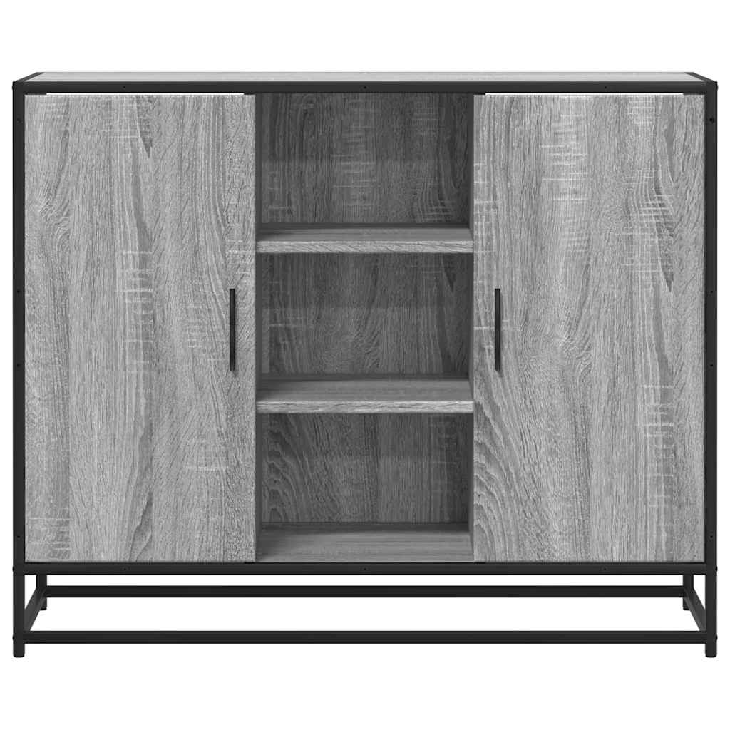 Skänk -Ek 92X35X76 Cm Konstruerat Trä