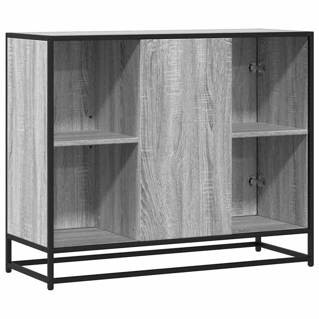 Skänk -Ek 92X35X76 Cm Konstruerat Trä