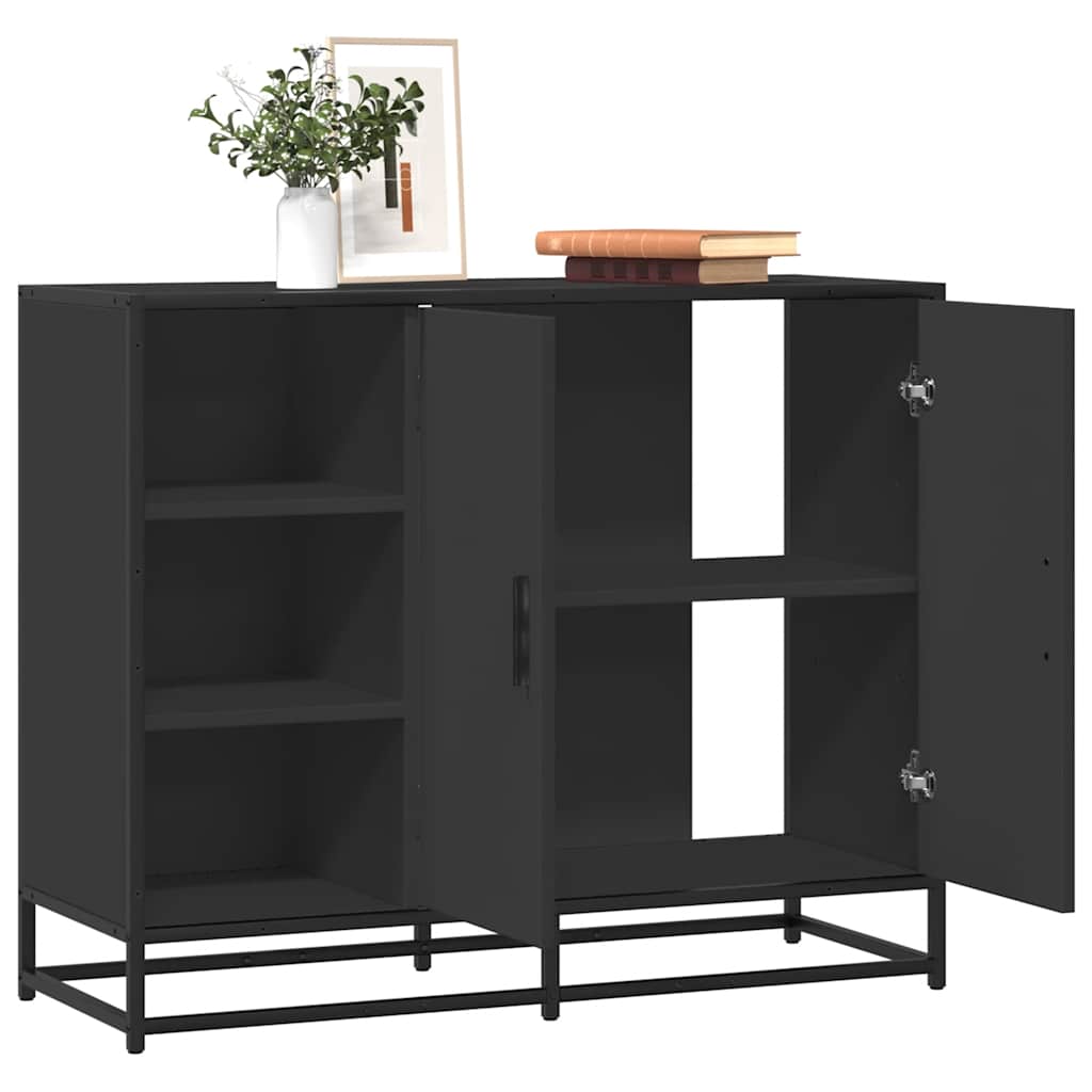 Skänk Sonoma-Ek 92X35X76 Cm Konstruerat Trä