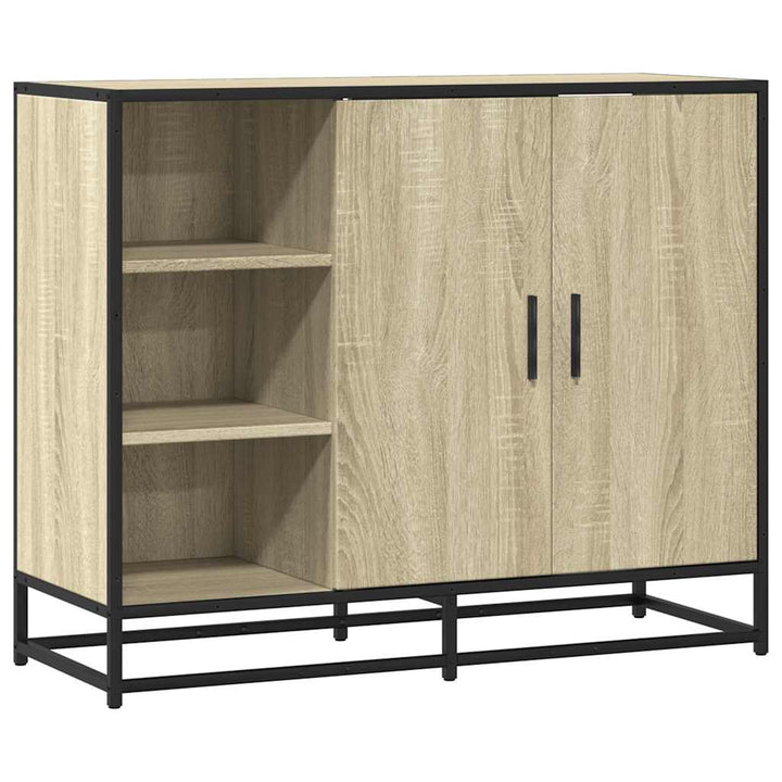 Skänk Sonoma-Ek 92X35X76 Cm Konstruerat Trä