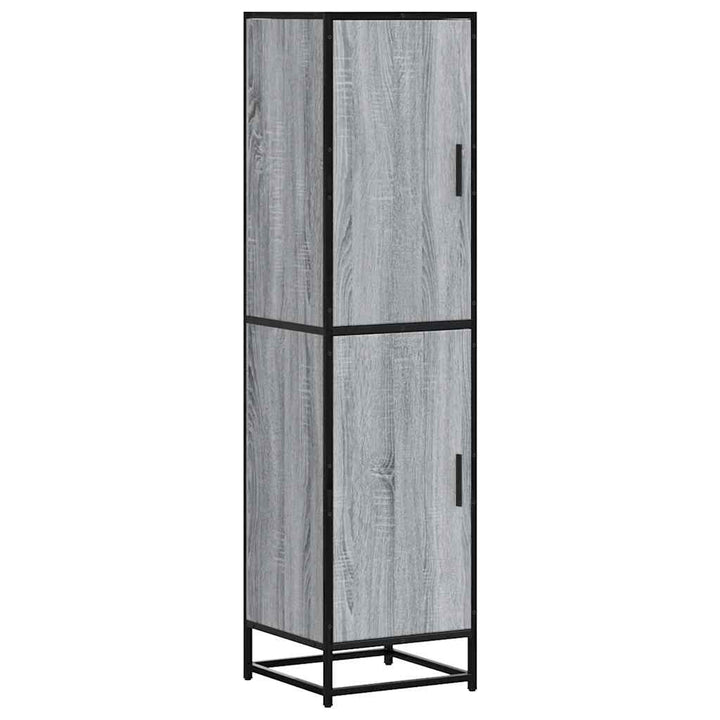 Högskåp 35,5X35X139 Cm Konstruerat Trä Och Metall