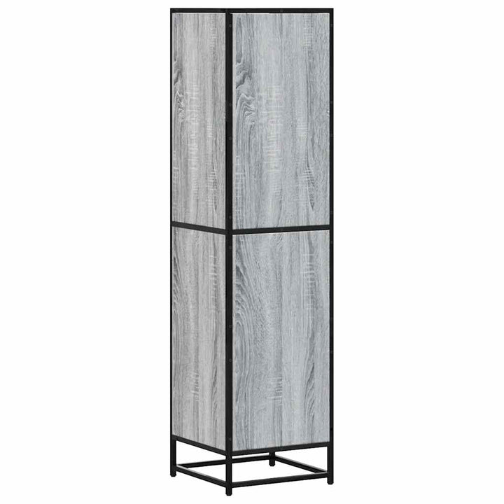 Högskåp 35,5X35X139 Cm Konstruerat Trä Och Metall