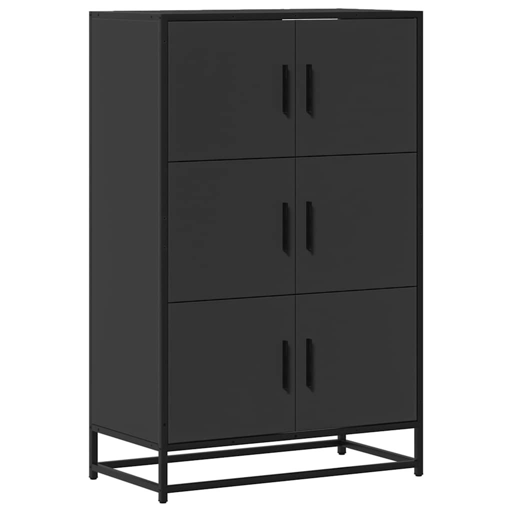 Högskåp 68X35X106,5 Cm Konstruerat Trä Och Metall