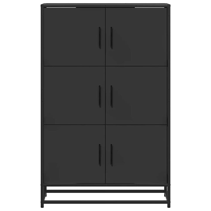 Högskåp 68X35X106,5 Cm Konstruerat Trä Och Metall