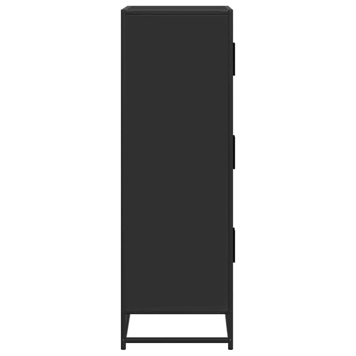 Högskåp 68X35X106,5 Cm Konstruerat Trä Och Metall