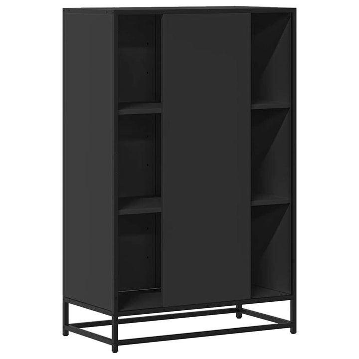 Högskåp 68X35X106,5 Cm Konstruerat Trä Och Metall