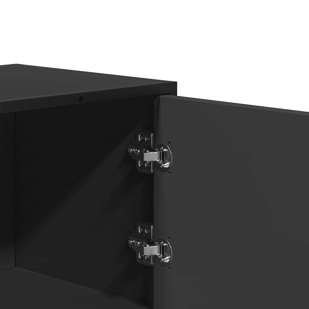Högskåp 68X35X106,5 Cm Konstruerat Trä Och Metall