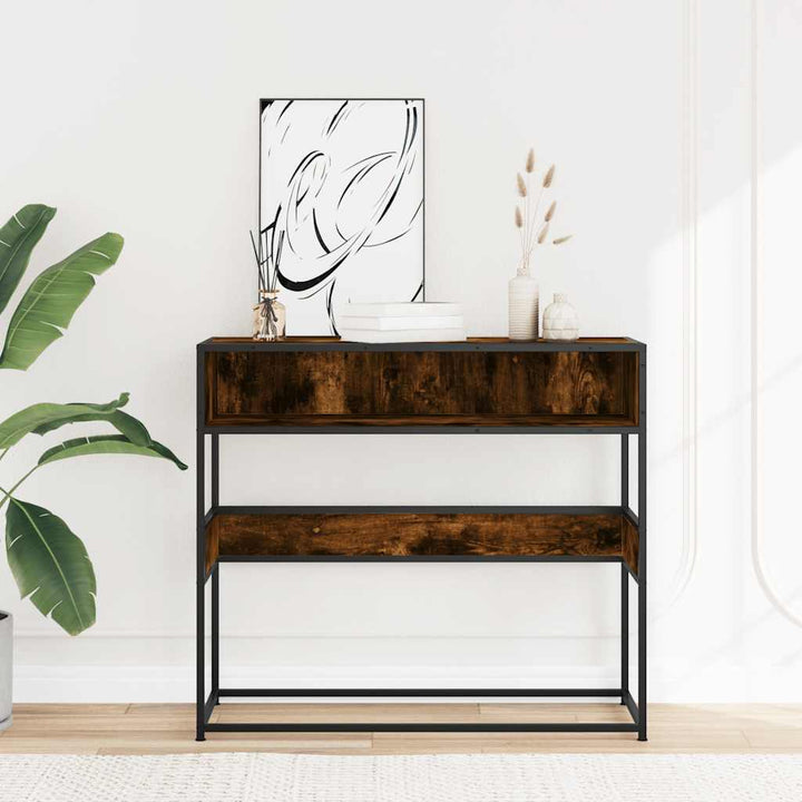 Avlastningsbord 90X35X80 Cm Konstruerat Trä