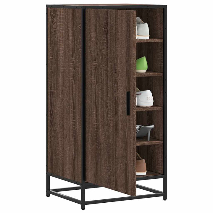 Skohylla 48X38X97,5 Cm Konstruerat Trä