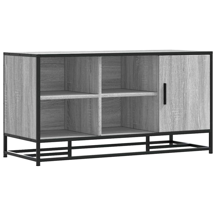 Skobänk 100X40X53,5 Cm Konstruerat Trä Och Metall