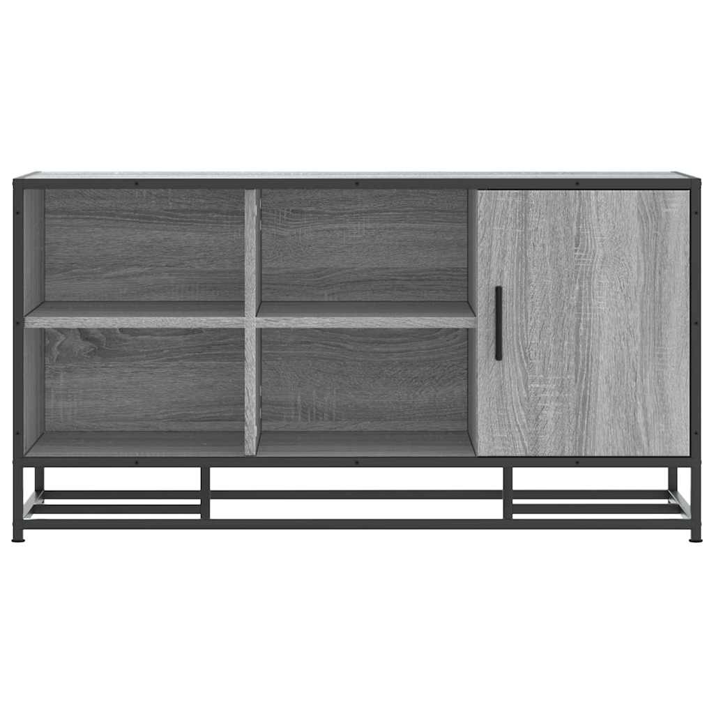 Skobänk 100X40X53,5 Cm Konstruerat Trä Och Metall