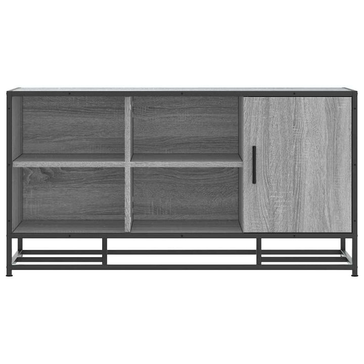 Skobänk 100X40X53,5 Cm Konstruerat Trä Och Metall
