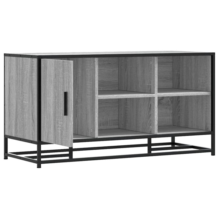 Skobänk 100X40X53,5 Cm Konstruerat Trä Och Metall