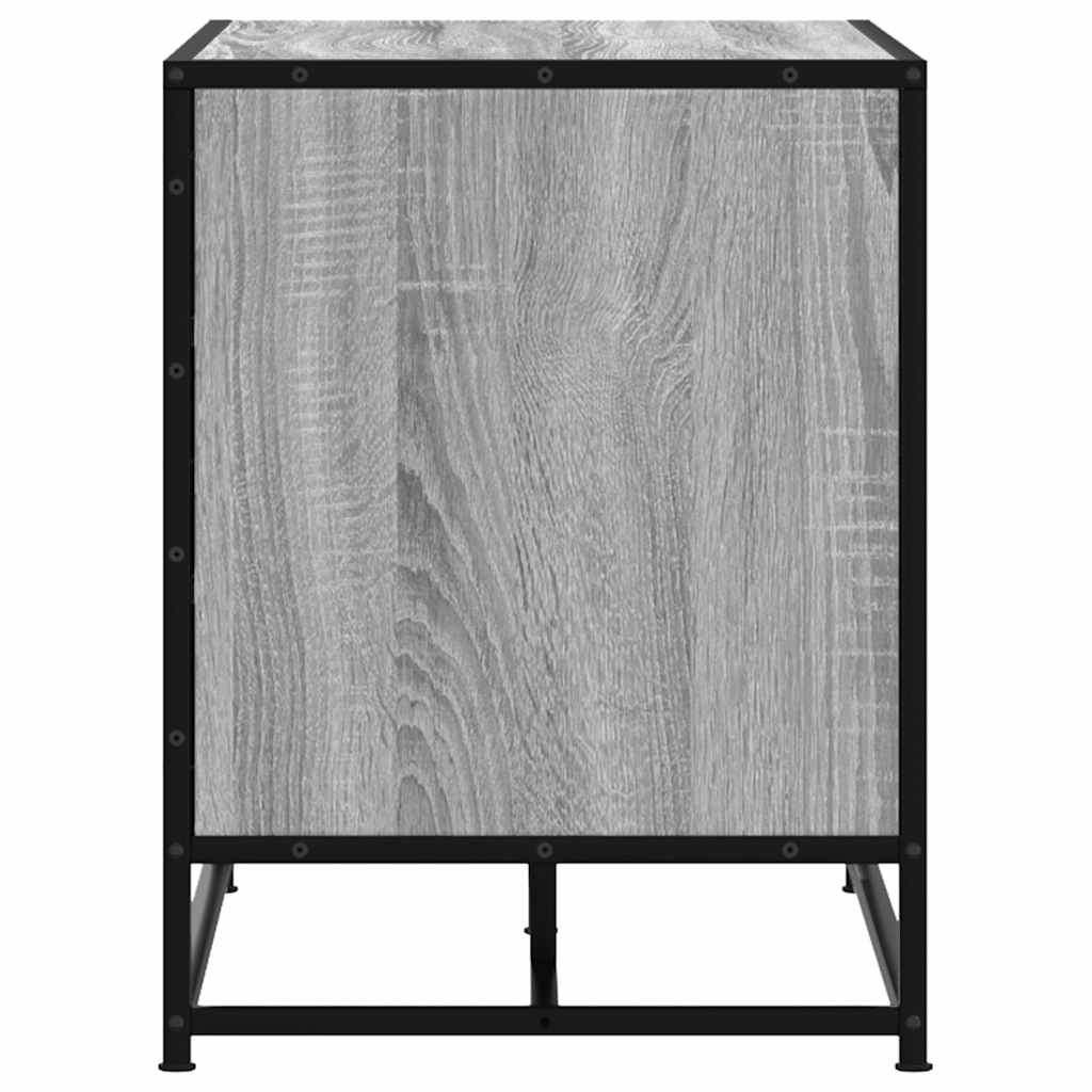 Skobänk 100X40X53,5 Cm Konstruerat Trä Och Metall