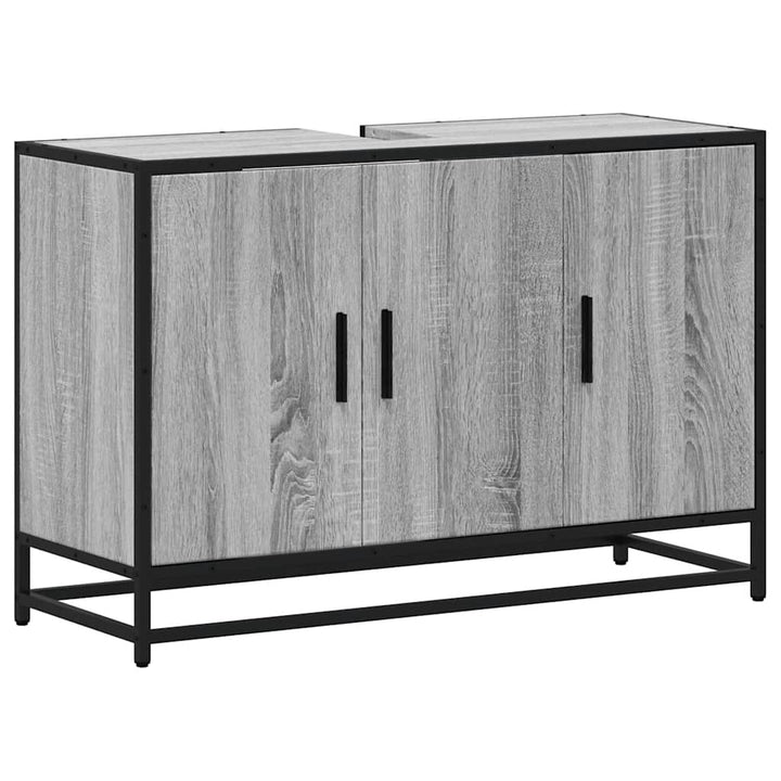 Tvättställsskåp 90X33X60 Cm Konstruerat Trä