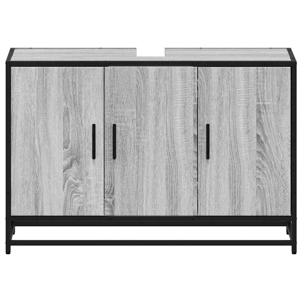 Tvättställsskåp 90X33X60 Cm Konstruerat Trä