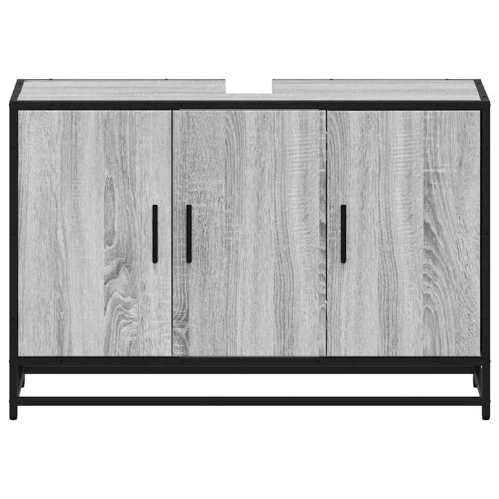 Tvättställsskåp 90X33X60 Cm Konstruerat Trä