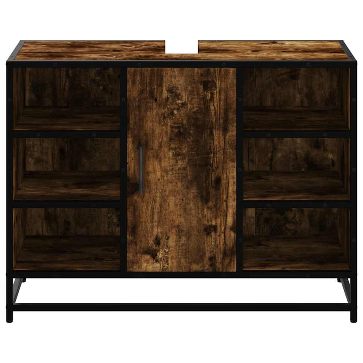 Tvättställsskåp 80X33X60 Cm Konstruerat Trä