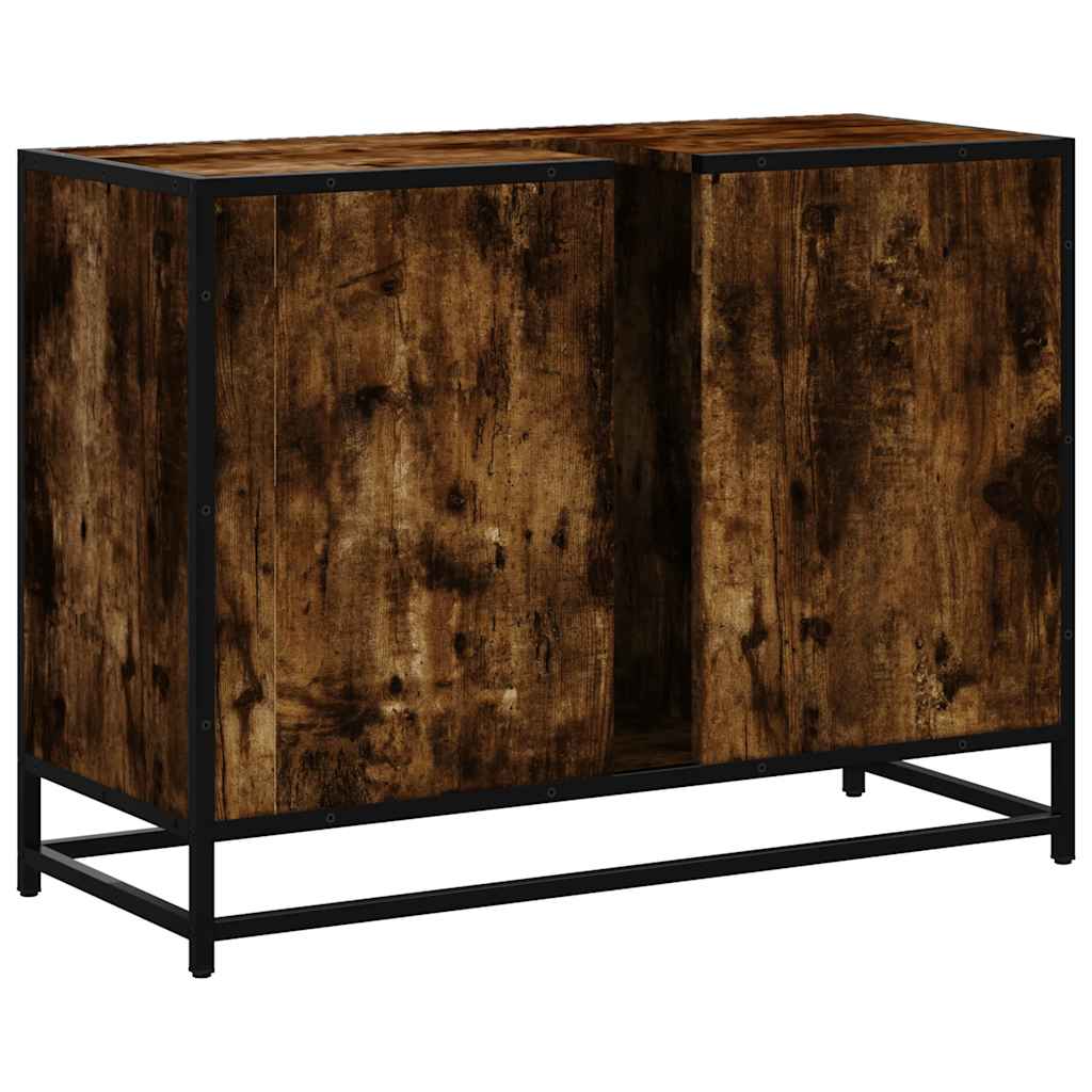 Tvättställsskåp 80X33X60 Cm Konstruerat Trä