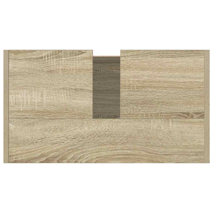 Badrumsskåp Sonoma-Ek 58X33X60 Cm Konstruerat Trä