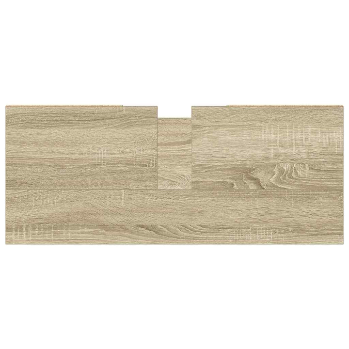 Badrumsskåp Sonoma-Ek 80X33X60 Cm Konstruerat Trä