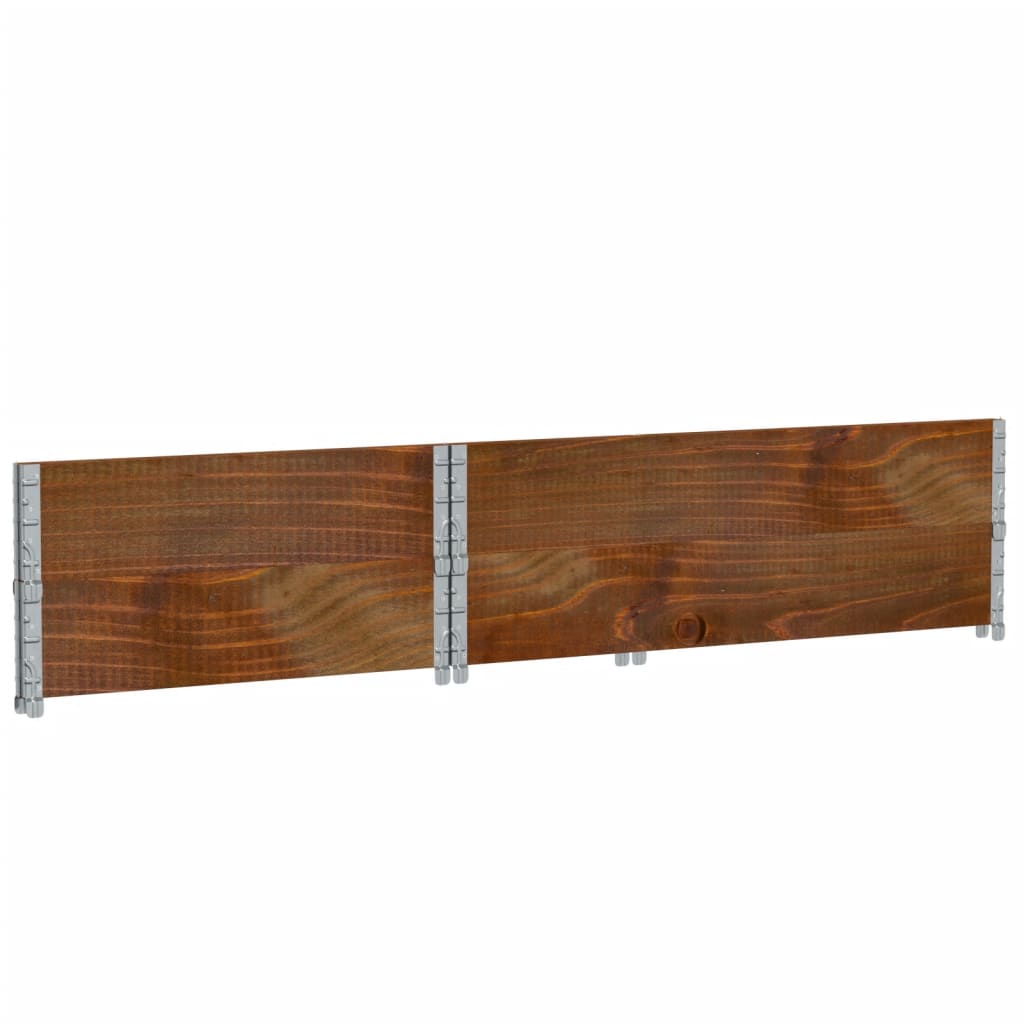 Odlingslåda Brun 120X80 Cm Massiv Furu