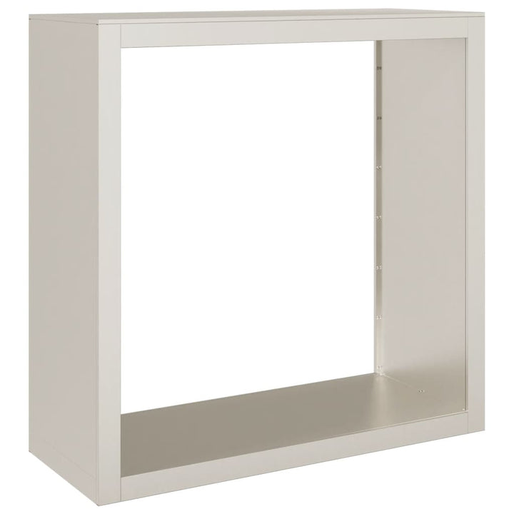 Vedställ 100X40X100 Cm Väderbeständigt Stål
