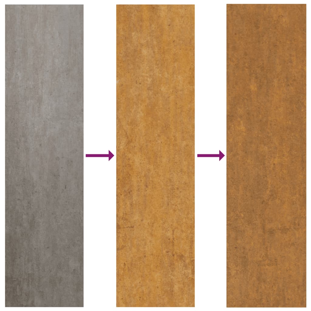 Vedställ 100X40X100 Cm Väderbeständigt Stål