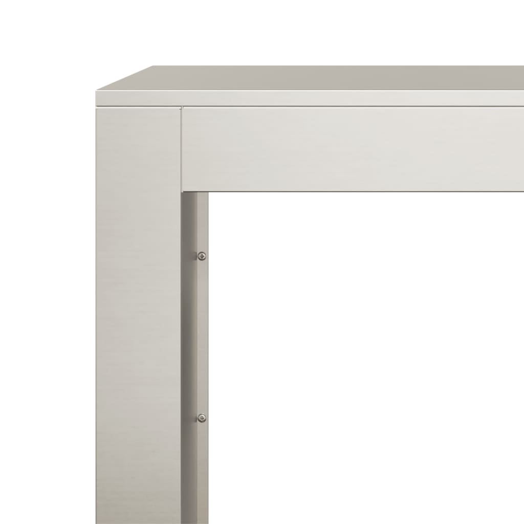 Vedställ 100X40X100 Cm Väderbeständigt Stål