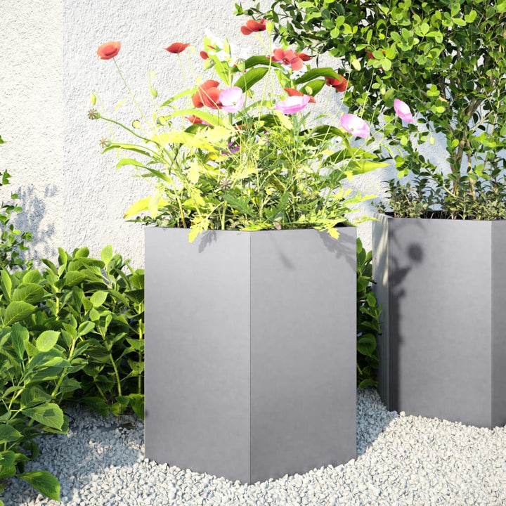 Odlingslåda Sexkantig Vittringsstål