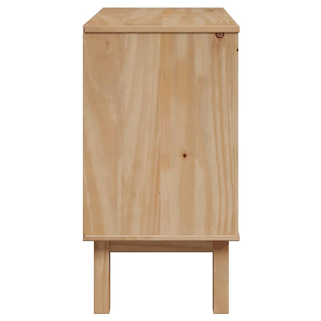 Hallskåp Otta 75X40X75 Cm Massiv Furu