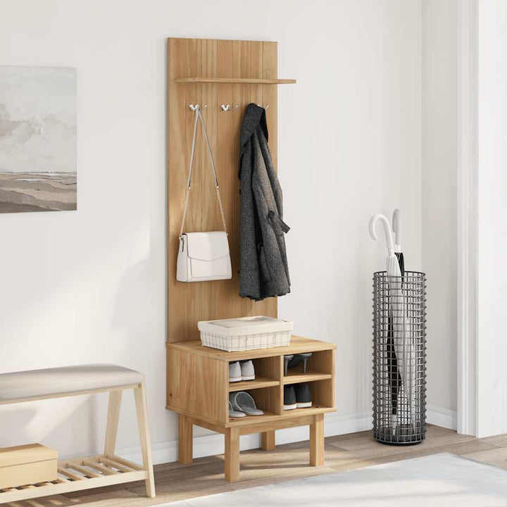 Hallmöbel Otta 50X40X160 Cm Massiv Furu