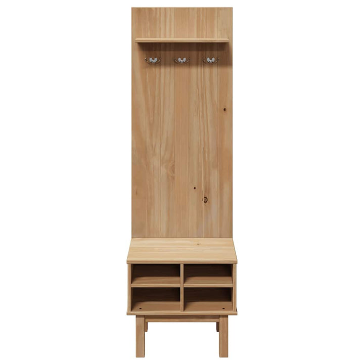 Hallmöbel Otta 50X40X160 Cm Massiv Furu