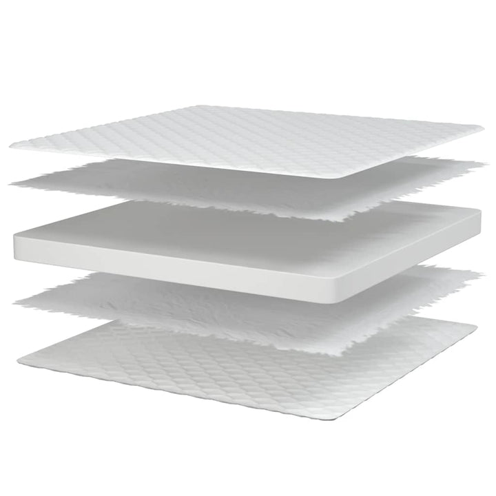 Memoryskummadrass Vit 80X160X17 Cm Mjuk