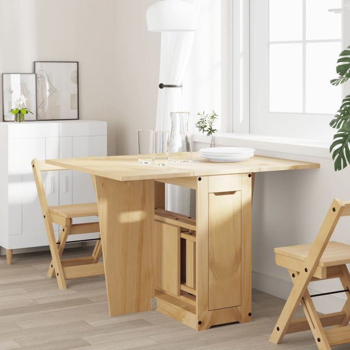 Klaffbord Corona Brun Vax Massiv Furu